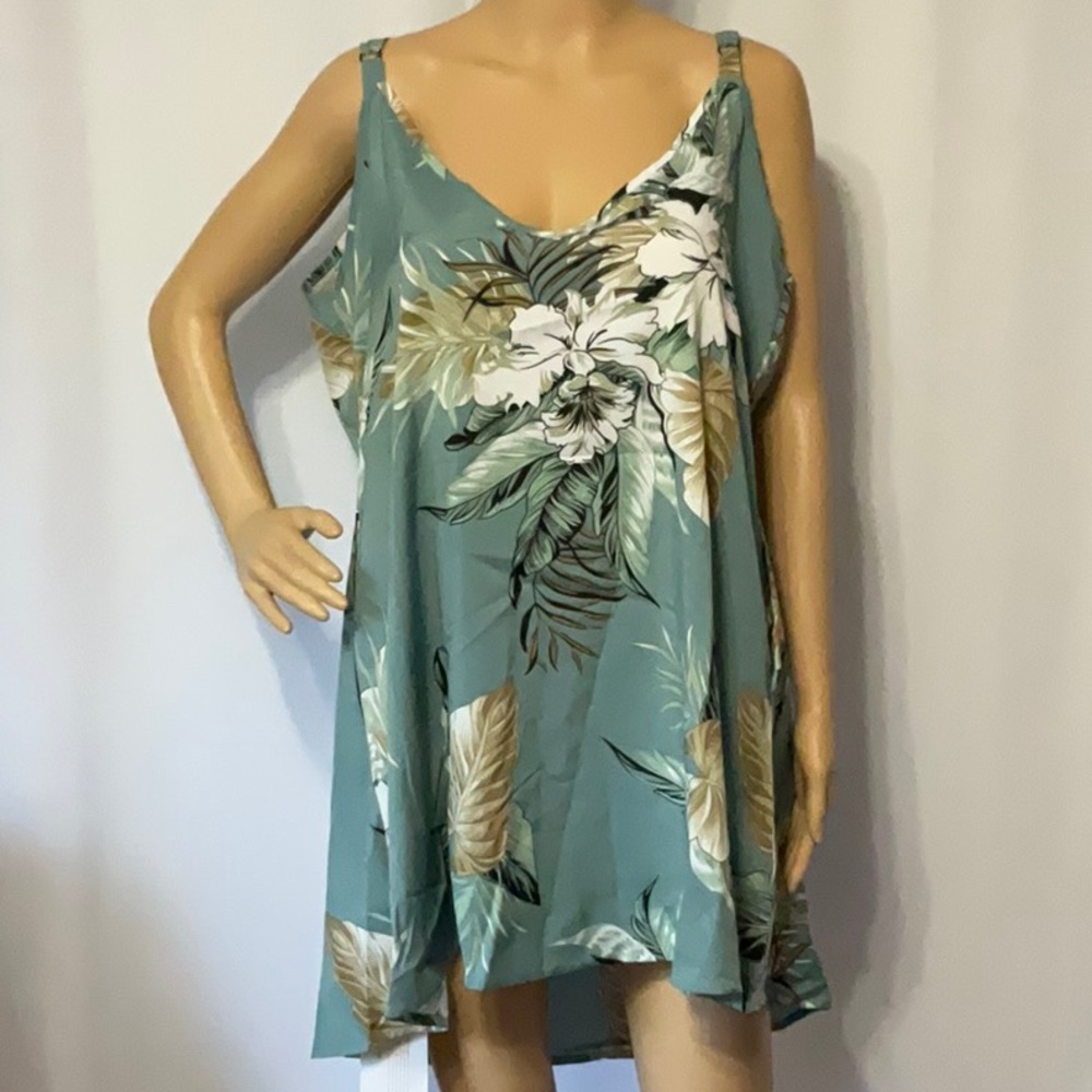 BLOOMCHIC Floral Sleeveless Nightwear Dress Size US 12 NWT